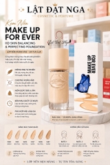 Kem Nền Make Up For Ever HD Skin-Balancing & Perfecting Foundation