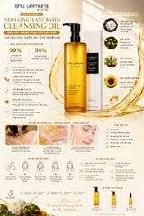 Dầu Tẩy Trang Shu - Shu Uemura Skin Purifier Botanic Oil - Vàng