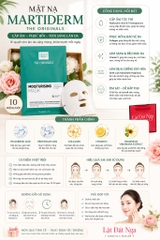 Mặt Nạ MARTIDERM The Originals Moisturising Mask (10 miếng)