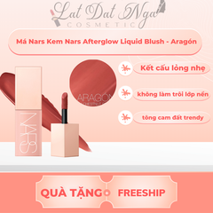 Má Nars Kem Nars Afterglow Liquid Blush