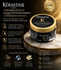 Dầu Hấp Tóc Kerastase Chronologiste Masque Intense Regenerant ( Ủ Đen )