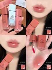 Son Bóng Dưỡng Ẩm 3CE Gummy Oil Tint 4g ( vỏ tam giác )
