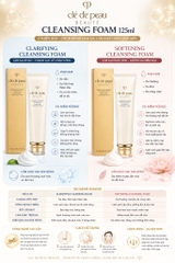 Sữa rửa mặt Cle de Peau Clarifying Cleansing Foam 125ml - Dành cho da dầu