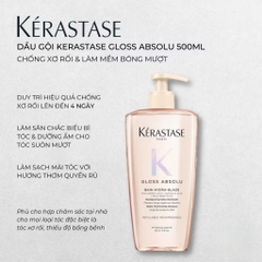 Dầu Gội Kerastase Gloss Absolu Bain Hydra Glaze (Dành Cho Tóc Xơ Rối)