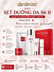 WED - Set Dưỡng Da SK-II Facial Treatment Bestseller Trial Kit Nhật Bản 4 Món