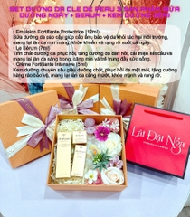 Sét Quà : Dưỡng Da Cle De Peau Minisz ( Sữa dưỡng 12ml - Serum 7ml - Kem dưỡng 5ml )