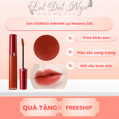 Son GIORGIO ARMANI Lip Maestro 205