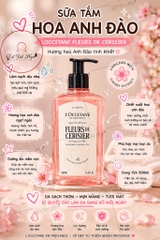 (New 2025) Sữa Tắm Hương Hoa Anh Đào L'Occitane Cherry Blossom Fleurs De Cerisier Shower Gel