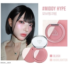 Phấn Má Hồng Kèm Bắt Sáng 3CE Blushlighter