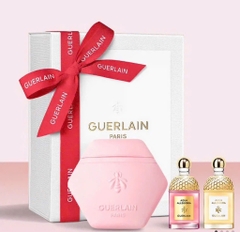 Sét Quà : Kem Tay Guerlain Aqua Allegoria Hand Cream 50ml + Nước hoa mini 7,5ml x2