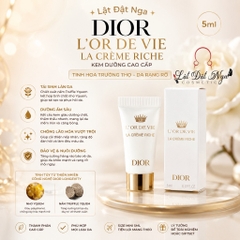 Kem Dưỡng Dior L’Or De Vie La Creme Riche 5ml