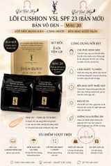 Lõi Cushion YSL SPF 23 ( Bản Mới ) - Bản Vỏ Đen