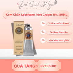 Kem Chân Loccitane Foot Cream 15% 150ML ( New )