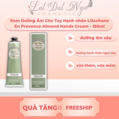 Kem Dưỡng Ẩm Cho Tay Hạnh nhân LOccitane En Provence Almond Hands Cream