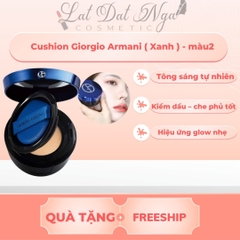 Cushion Giorgio Armani ( Xanh )