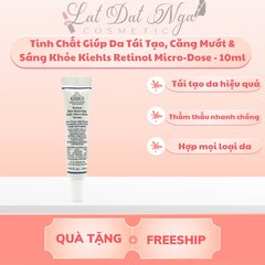 Tinh Chất Giúp Da Tái Tạo, Căng Mướt & Sáng Khỏe Kiehls Retinol Micro-Dose