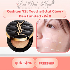 Cushion YSL Touche Eclat Glow - Đen Limited - Vỏ X
