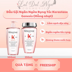 Dầu Gội Ngăn Ngừa Rụng Tóc Kerastase Genesis (Hồng nhạt)