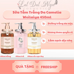 Sữa Tắm Trắng Da Camelia Weilaiya 450ml