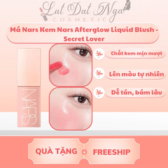 Má Nars Kem Nars Afterglow Liquid Blush