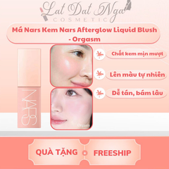 Má Nars Kem Nars Afterglow Liquid Blush