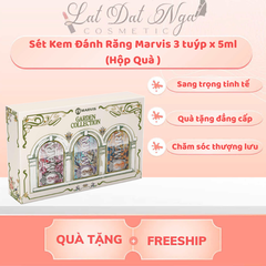 Sét Kem Đánh Răng Marvis  3 tuýp x 5ml (Hộp Quà )
