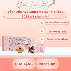 Sét nước hoa Lancome EDP Holiday 2025 x 5 chai mini