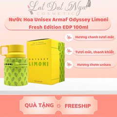 Nước Hoa Unisex Armaf Odyssey Limoni Fresh Edition EDP 100ml