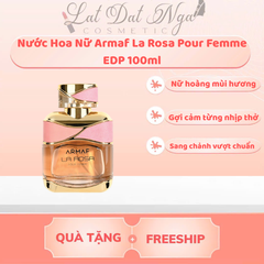 Nước Hoa Nữ Armaf La Rosa Pour Femme EDP 100ml