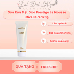 Sữa Rửa Mặt Dior Prestige La Mousse Micellaire 120g