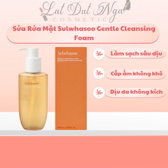 Sửa Rửa Mặt Sulwhasoo Gentle Cleansing Foam