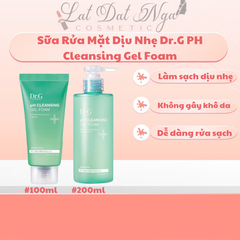 Sữa Rửa Mặt Dịu Nhẹ Dr.G PH Cleansing Gel Foam