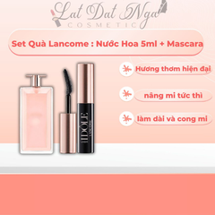 Sét Quà Lancome : Nước Hoa 5ml + Mascara