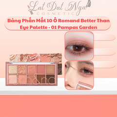 Bảng Phấn Mắt 10 Ô Romand Better Than Eye Palette