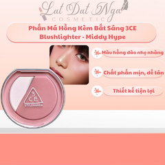 Phấn Má Hồng Kèm Bắt Sáng 3CE Blushlighter