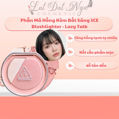 Phấn Má Hồng Kèm Bắt Sáng 3CE Blushlighter