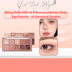 Bảng Phấn Mắt 10 Ô Romand Better Than Eye Palette