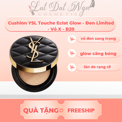 Cushion YSL Touche Eclat Glow - Đen Limited - Vỏ X
