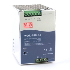 Nguồn Din Rail Meanwell WDR-480-24 (480W 24V 20A)