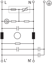 Bộ lọc Murrelektronik EMPARRO MEF 1/1 1 pha - 10701