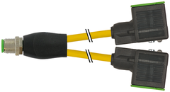 Đầu nối chữ Y Murrelektronik M12 male/MSUD valve plug A-18mm