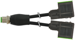 Đầu nối chữ Y Murrelektronik M12 male/MSUD valve plug A-18mm