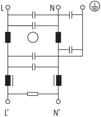 Bộ lọc nhiễu điện từ Murrelektronik MEF 1/2 SY 16A T