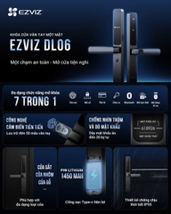 KHÓA VÂN TAY CỬA NHÔM EZVIZ DL06