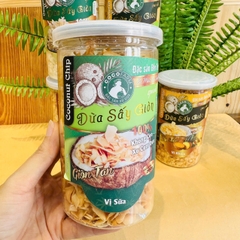Dừa sấy giòn vị sữa 200g - cocofarm