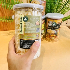 Dừa sấy giòn vị vani 200g - cocofarm