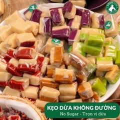 Kẹo dừa không đương ngũ vị 1kg - cocofarm