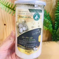 Kẹo dừa Sáp hoa tuyết vị nguyên chất 400g - cocofarm