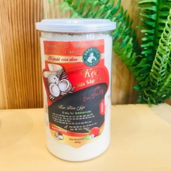 Kẹo dừa Sáp hoa tuyết vị gấc 400g - cocofarm