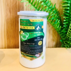 Kẹo dừa Sáp hoa tuyết vị lá dứa 400g - cocofarm